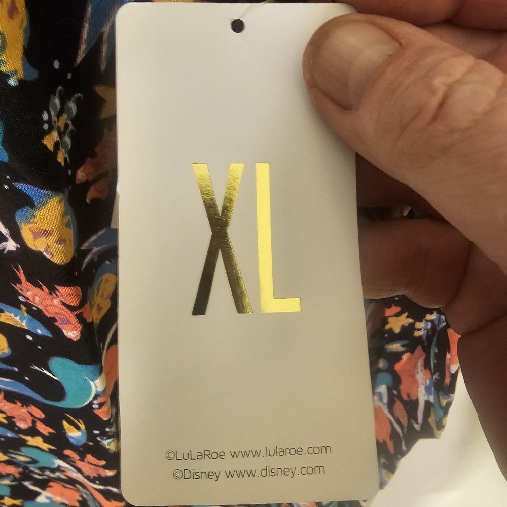 Disney Lularoe Little Mermaid Tunic - Picture 5 of 8